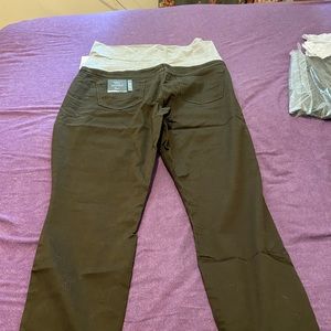 Super Skinny Coloured Sateen Maternity XXL